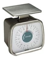 Taylor TP16 16 oz. Compact Portion Scale - Mechanical Kitchen Food Scale