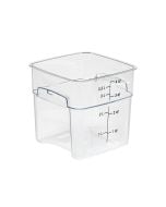 Cambro 4SFSPROCW135 CamSquare® FreshPro Food Container, 4 qt