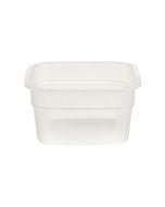 Cambro HFSFSPROPP190 CamSquare® FreshPro Food Container, 1/2 qt