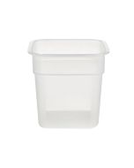 Cambro 1SFSPROPP190 CamSquare® FreshPro Food Container, 1 qt
