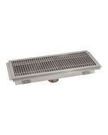 Advance Tabco FTG-1224-X 12"D Floor Trough, Stainless Steel