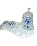 Plastic 8 lb. Ice Bags (Case of 1000)