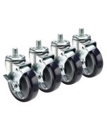 Krowne 28-147S Heavy Duty Threaded Stem Caster