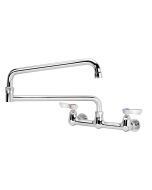 Krowne 12-824L Silver Series Faucet Splash Mount 24" Jointed Spout