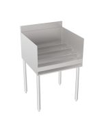 Krowne 18-24RD Silver Series 4-Step Raised Liquor Display 24" W x 22.5" D