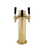 Brass 3 Faucet Draft Arm Beer Tower Perlick 3722TF