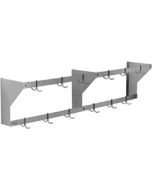 Eagle 72" Wall Mount Pan Rack, Stainless Steel