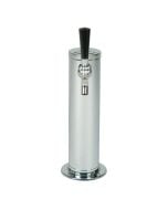 American Beverage Stainless Steel Beer & Wine Tower | Single Faucet | 3" Column