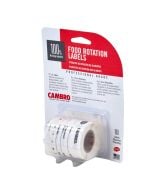 Cambro Dissolvable Food Rotation Labels, 100 roll
