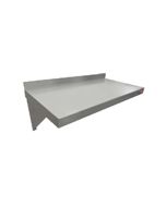 Wall Mount Stainless Steel Commercial Kitchen Shelf 24"W x 12"D