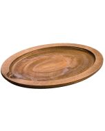 Oval Wood Underliner