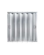 Krowne G1625 Silver Series Baffle Grease Filter 16" x 25" Galvanized Steel 6 Pack