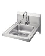 Krowne HS-51 Wall Mount Hand Sink with Electronic Faucet and Soap Dispenser