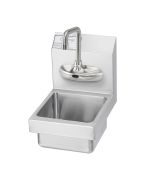 Krowne HS-61 9" MiniMax Wall Mount Hand Sink with Sensor Faucet