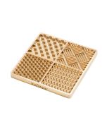 Krowne KDP1-44 Brass Ice Design Plate 4" x 4"