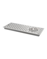 Krowne KR-18GR Royal Series Drop-In Rinser Faucet 18"W x 7"D with Pressure Regulator and Drain Tube