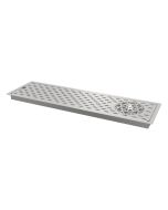 Krowne KR-24GR Royal Series Drop-In Rinser Faucet 24"W x 7"D with Pressure Regulator and Drain Tube