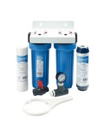 Krowne KR-HS2-KIT Hydrosift Twin Water Filter Assembly Kit
