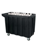 IRP Push Cart Elite Portable Beverage Merchandiser | Black