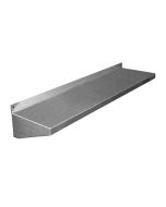Stainless Wall Shelf | 6" x 24"