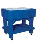 IRP Texas Icer Jr. Mobile 80 Quart Ice Merchandiser | Blue