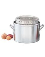Vollrath 20 Qt Aluminum Steamer-Boiler Pot with Basket & Lid      