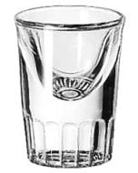 Libbey 1 oz Fluted Tall Liquor Shot Glasses Bulk (1 Dozen)