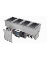 Delfield Hot & Cold 4-Pan Drop-In Food Well