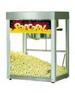 Star Mfg 6 Oz. Mini Popcorn Popper, Stainless Steel