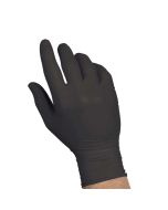 Black Nitrile Gloves, Powder-Free | Medium | Box of 100