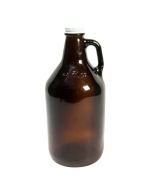 Libbey 70217 Amber Beer Growler, 64 Ounce, Case of 6