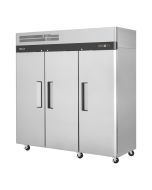 Turbo Air M3R72-3-N Reach-in Refrigerator Cooler with 3 Solid Doors
