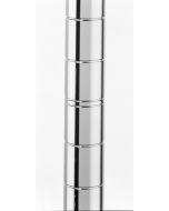 Intermetro Brite Plated Steel Post for Industrial Shelving (62" Tall)