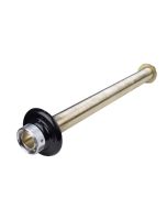 Nickel Plated Assembled Beer Shank Kit 14" x 1/4" Bore