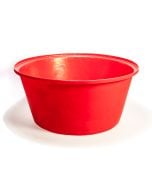 Red Plastic Keg Tub - Beer Ice Party Tub