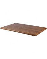 32" x 48" Indoor/Outdoor Wood Table Top | Teak Finish