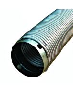 3" Galvanized Steel Tubing for Air Shaft Duct Cooling (1 Foot)