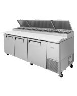 Turbo Air TPR-93SD-N Refrigerated Pizza Prep Table, Holds 12 Pans           