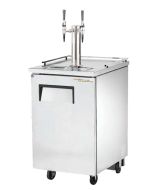 Nitro Tower Infusion Two Faucet Empowered Stainless Steel TRUE Kegerator | Two Infused Taps | Cold Brew Coffee & Nitro Drinks 