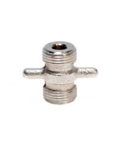 Duplex Coupling Hex Nut Attachment for Beer Line Cleaning