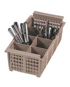 Vollrath 1/2 Size Flatware Basket for Dishwasher Racks