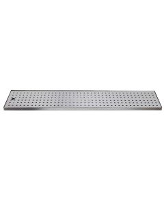 American Beverage 30" x 8" Countertop SS Drip Tray, Stainless Steel