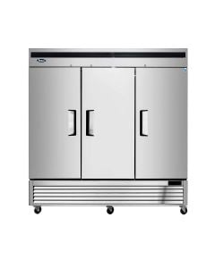Atosa MBF8504 Three Solid Door Three Section Reach-In Freezer