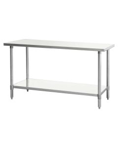 Atosa SSTW-2430 Stainless Work Table | 30"W x 24"D | SS Legs and Undershelf