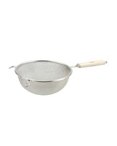 Double Mesh Fine Food Strainer with Small Holes, 6-1/4" Diameter    