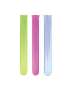 Bar Maid Shooter Tubes, Assorted Neon Colors (Case of 100)