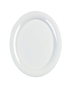 SPECIAL OFFER - Carlisle 17"x13" Oval Platter, Palette, White