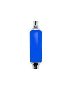 Krome Dispense C265 Blue Plastic Tap Handle with Brass Ferrule and Finial