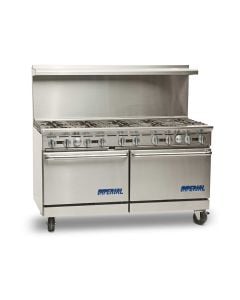 Imperial IR-10 Pro Series 60" 10-Burner Gas Range