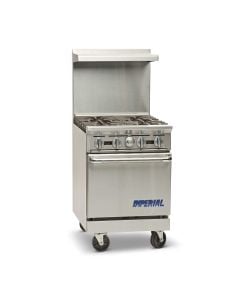 Imperial IR-4 Pro Series 24" 4-Burner Gas Range